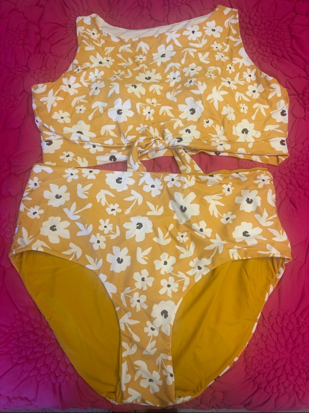 Lime Ricki 2 Piece Swim Suit